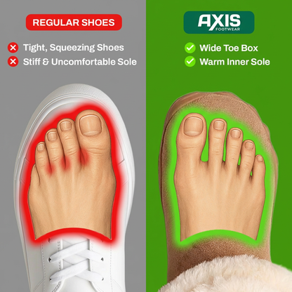 AXIS Solva – Non-slip & Waterproof Winter Barefoot Shoe (Unisex)